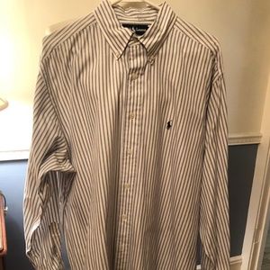 EUC - Men's Ralph Lauren Button Down size 17